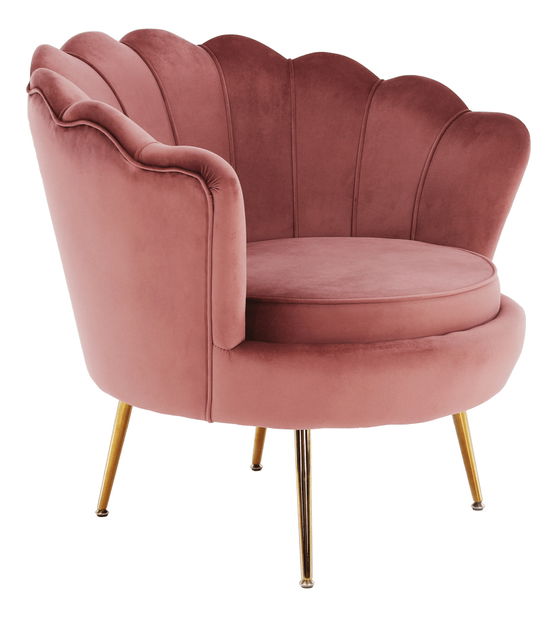 Křeslo Nolano (růžová)