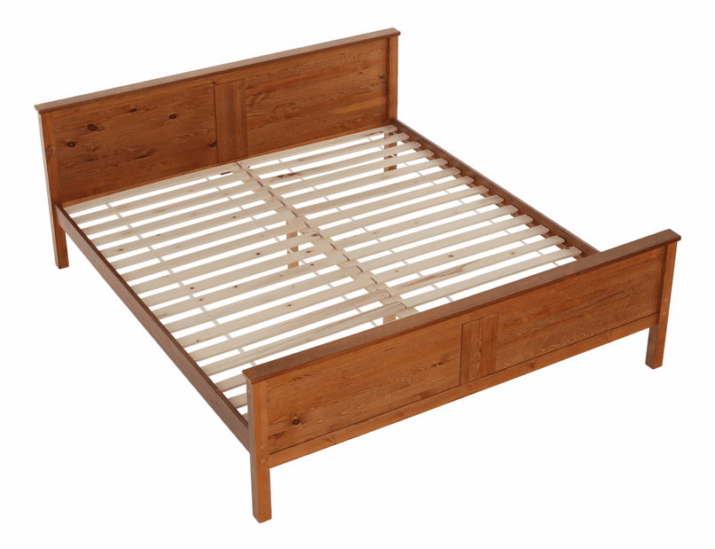 Manželská postel 160 cm Porto (s roštem)