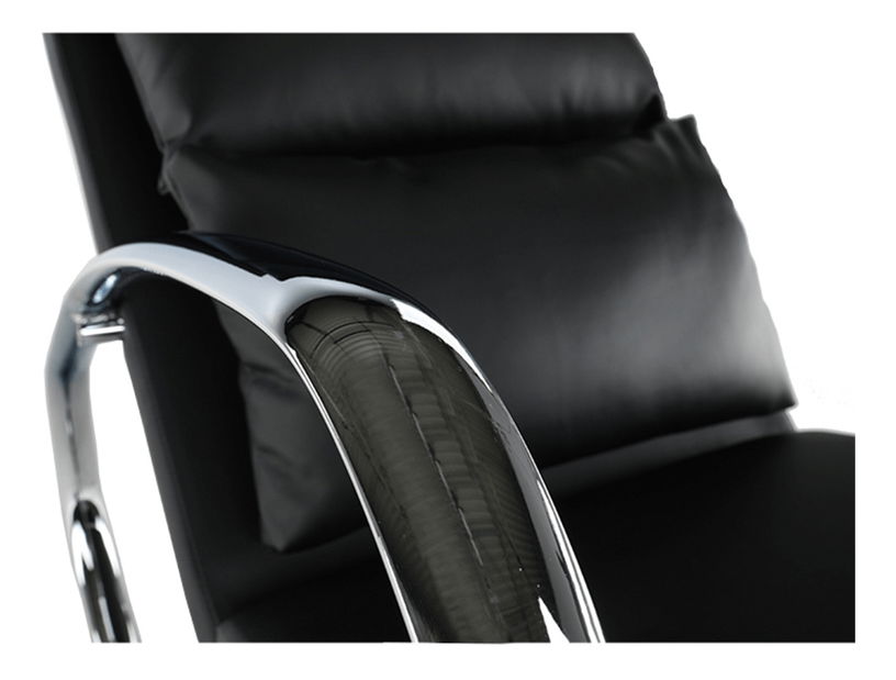 Houpací křeslo Dodford (černá)