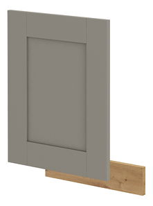 Dvířka na vestavnou myčku nádobí Lucid ZM 446 x 570 (dub artisan + claygrey)