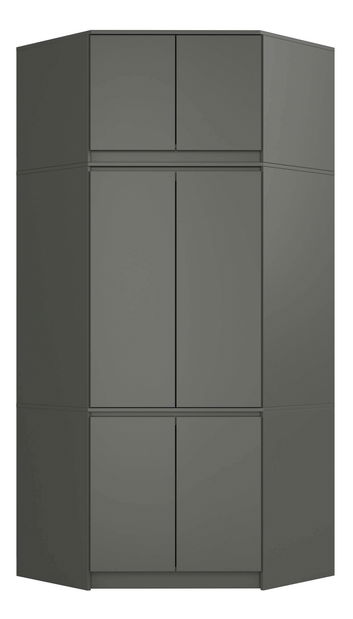 Nástavec skříně Deprimente (grafit)