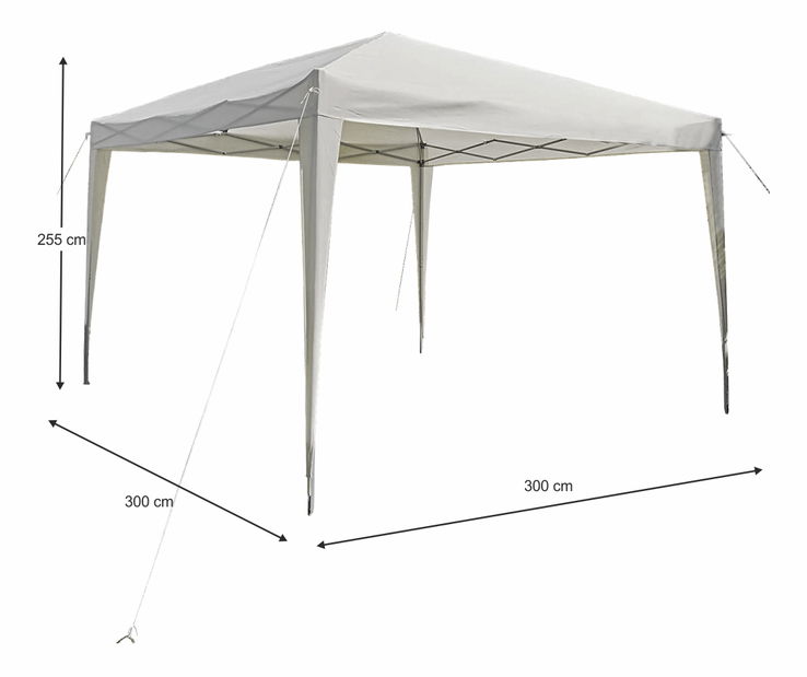 Zahradní altán Tarion (bílá)