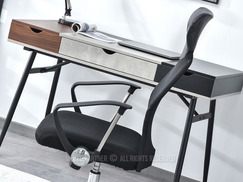 Židle Osla (černá + chromová)