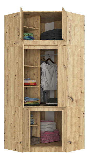 Nástavba na skříň Detuvieran (dub craft)