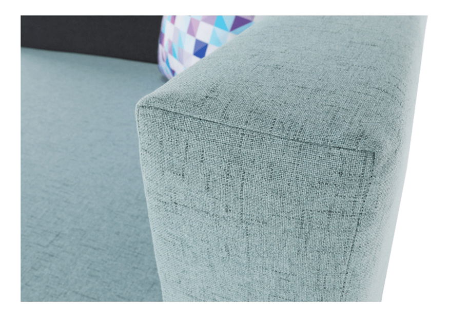 Lenoška Belanna (mentolová + šedá)