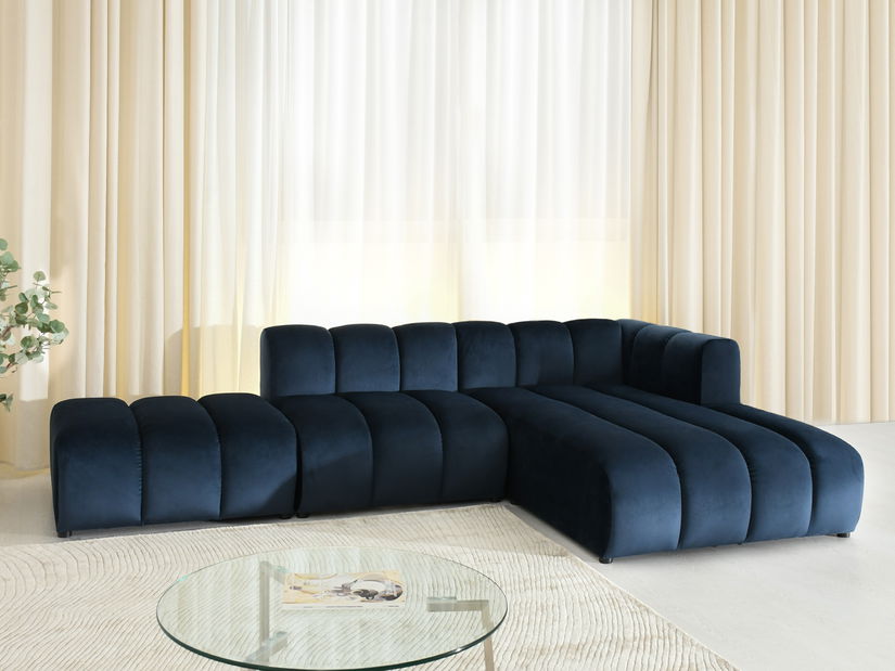 Rohová sedačka Organice (černá)