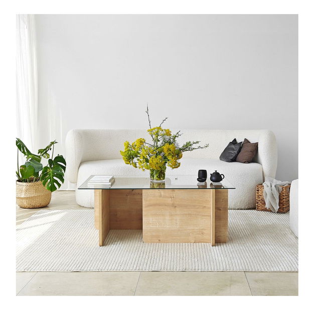 Konferenční stolek Elizei 3 (travertin)