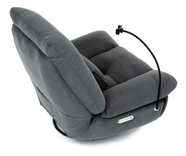 Polohovací křeslo Teniente (šedá)