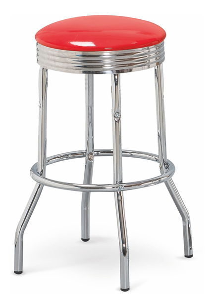 Barová židle H-73 (červená)