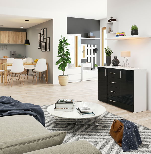 Komoda Kiran (grafit lesk)