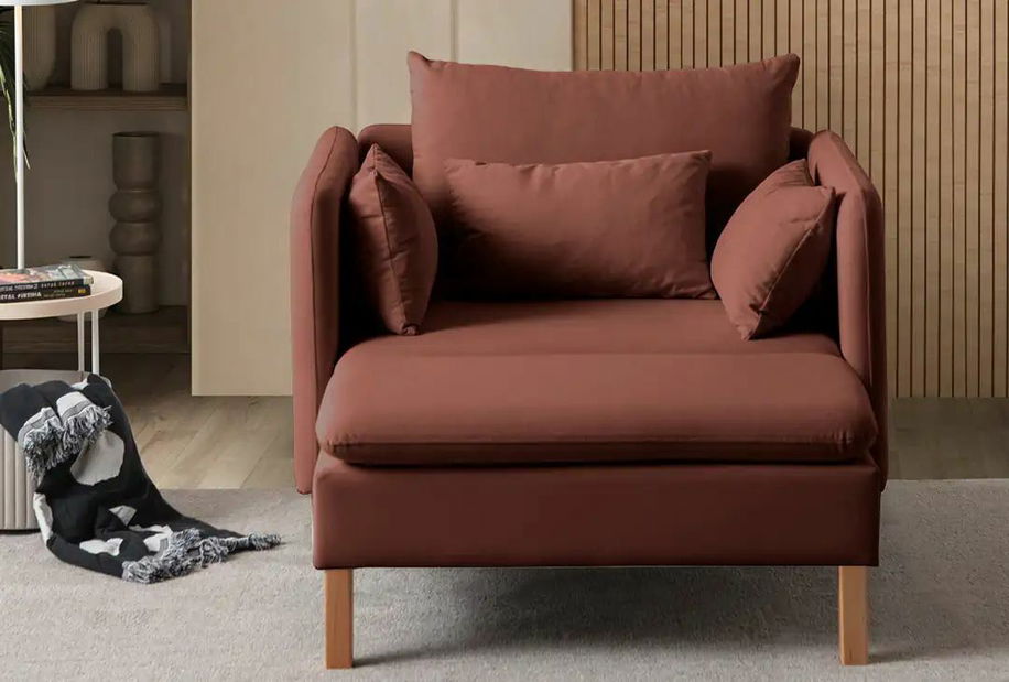 Křeslo Flexxia (krémová)