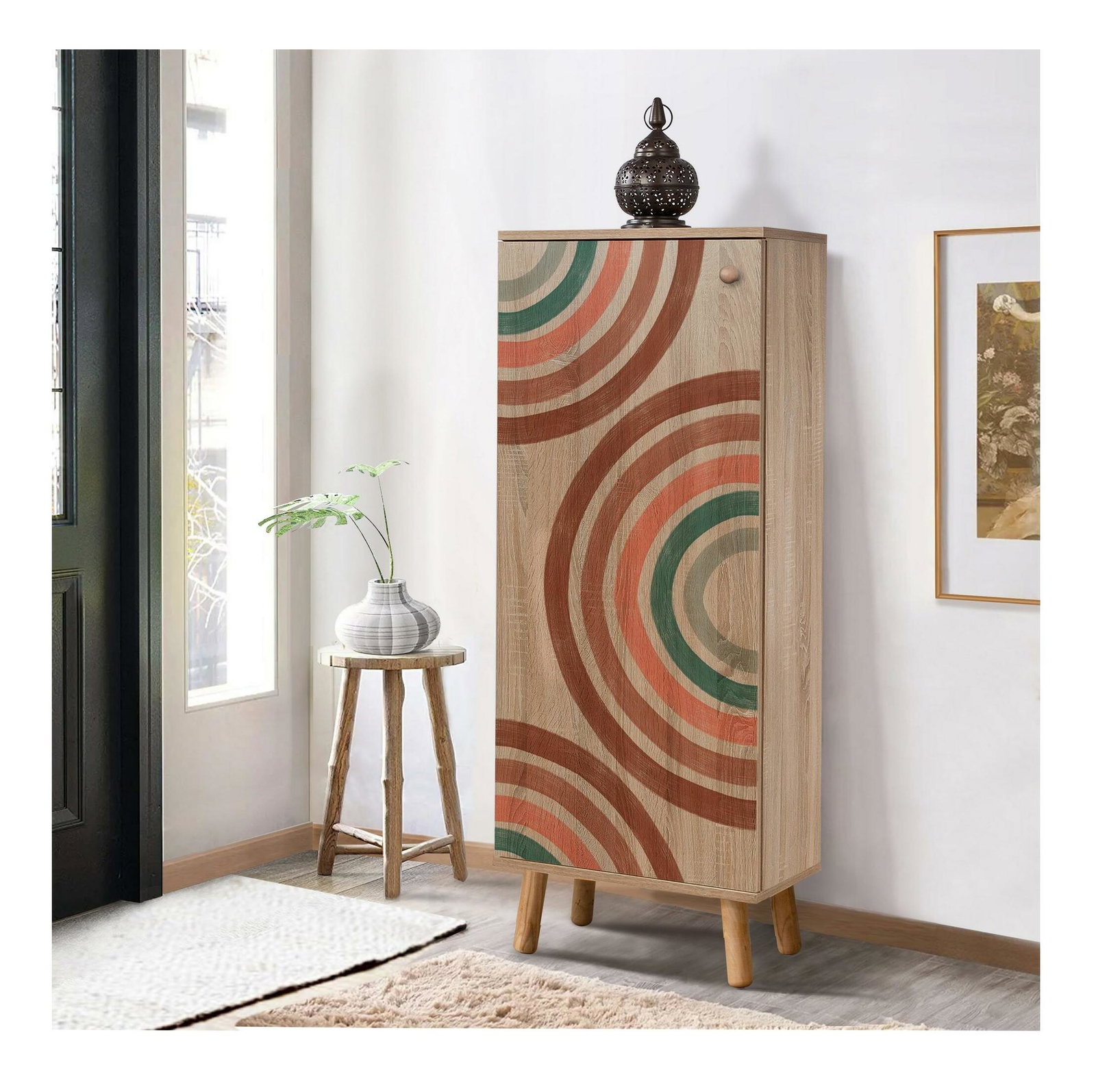 Botník (skříňka na boty) Beside 16 (dub sonoma)