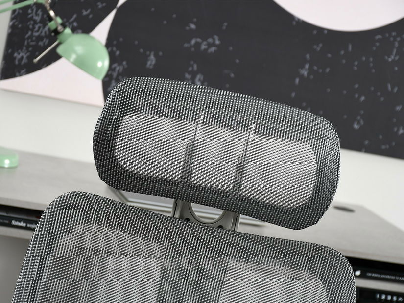 Kancelářské křeslo Huio (šedá)