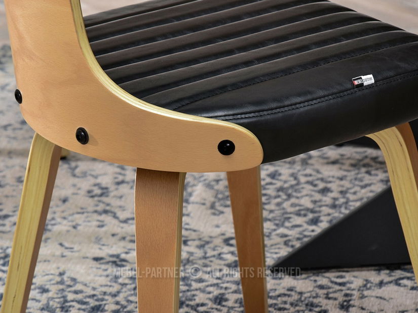 Židle Iris (dub černý + dub)