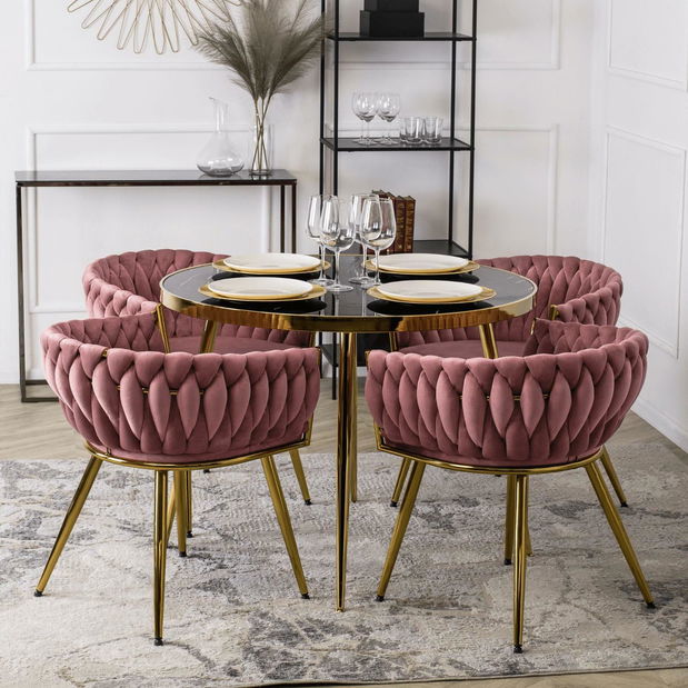 Jídelní židle Cayendo (růžová)