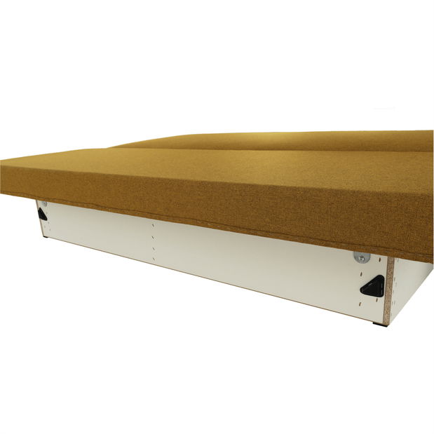 Rozkládací pohovka Zarra (hořčicová)