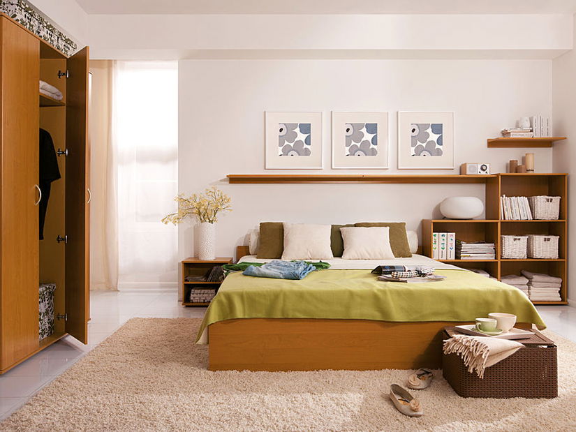 Policová skříň BRW Atriss REG4D