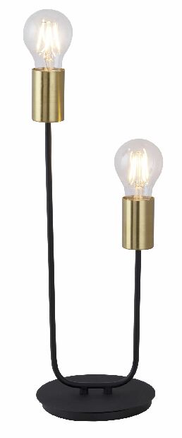 Stolní lampa Lanny 4560 (černá + zlatá)