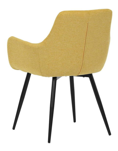 Jídelní židle Deboraluna (žlutá)