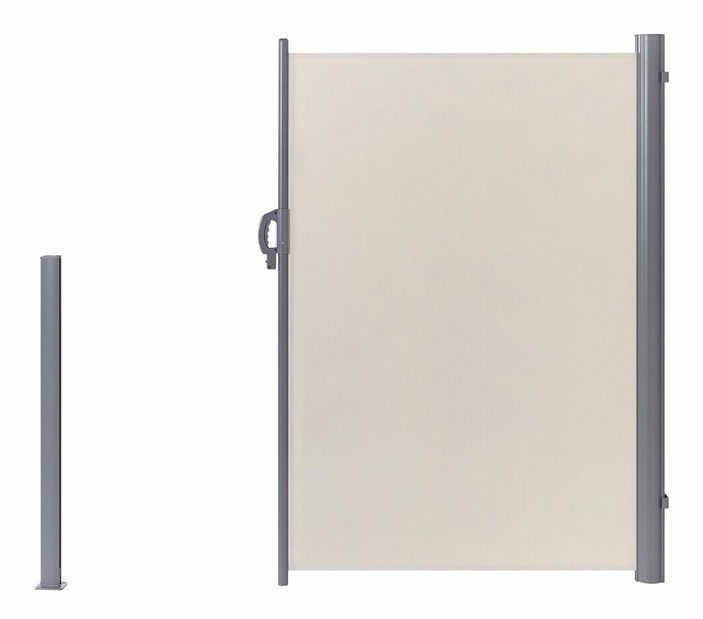 Stínící zatahovací markýza 180x300 cm Dallas (béžová)