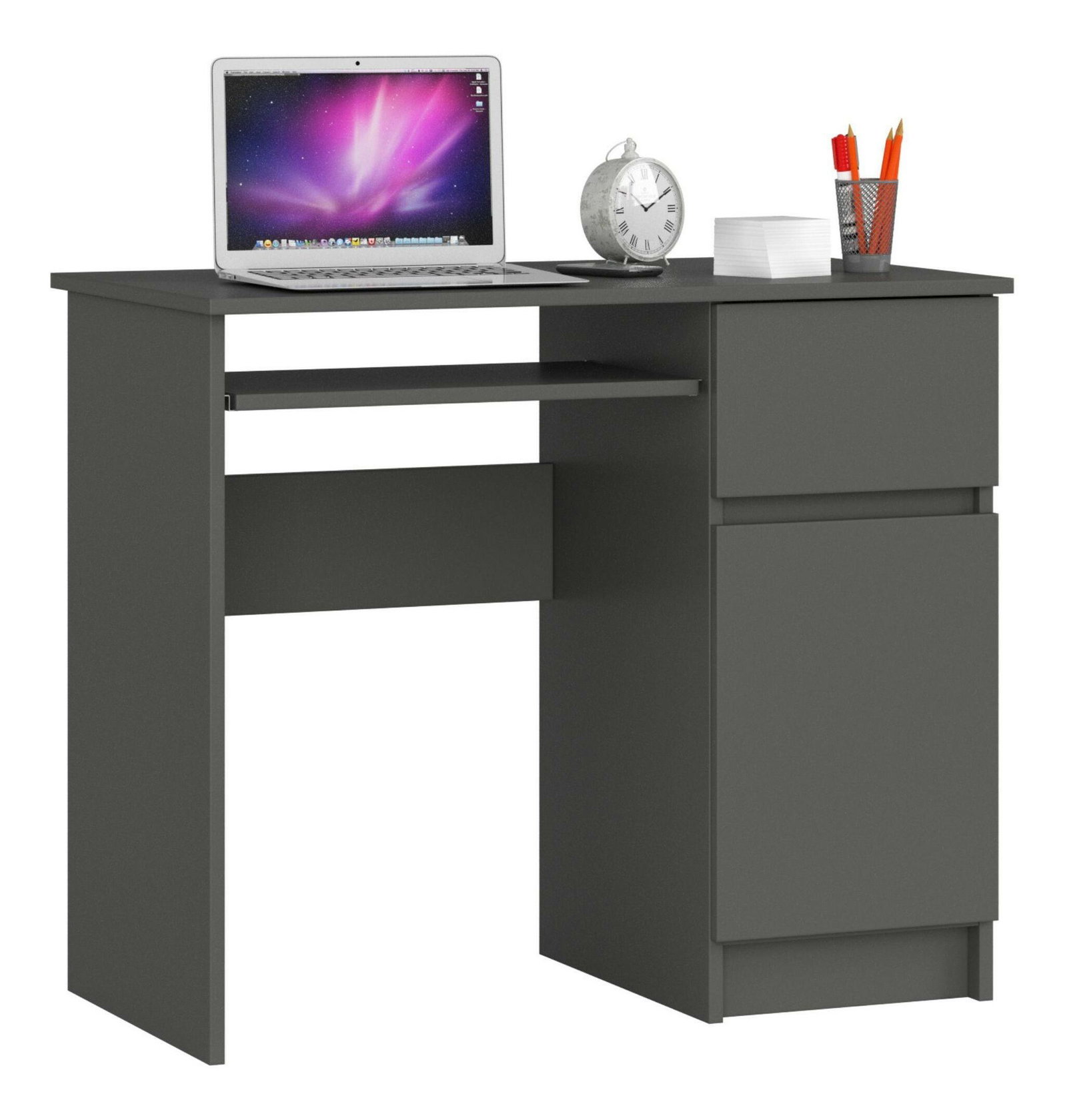 PC stolek Bhaskar (šedá) (P)