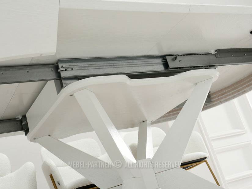 Jídelní stůl Viajaban (bílá)