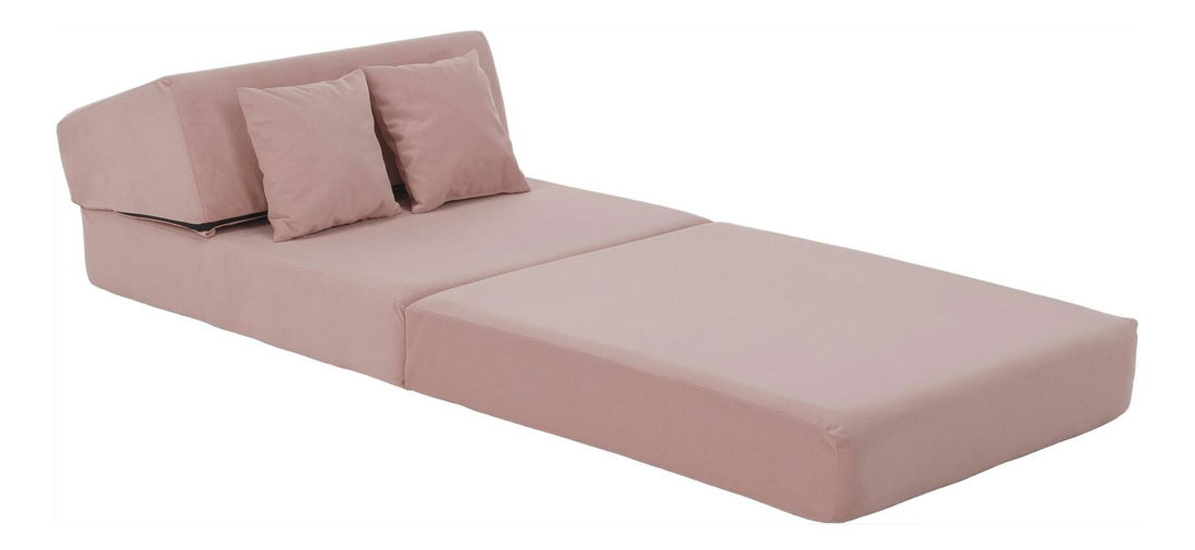 Rozkládací křeslo Plantearan (růžová)