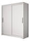 Šatní skříň Wopim I (bílá)