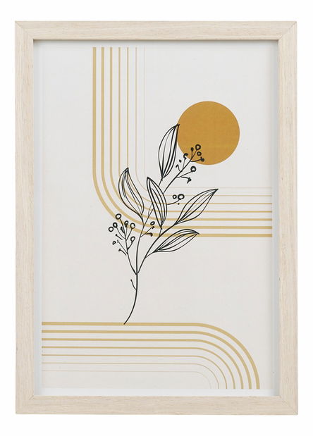 Set 3 ks obrazů Mavandria 1 (přírodní)