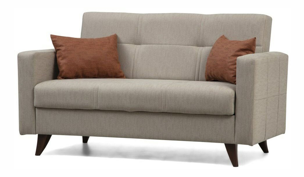 Pohovka dvousedačka Pleione (béžová)