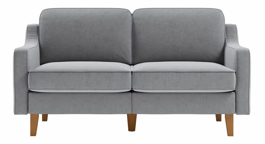 Pohovka trojsedačka Dělají 3 (cihlová + ořech)