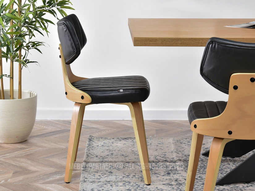 Židle Iris (dub černý + dub)