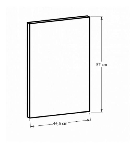 Dvířka na vestavnou myčku nádobí 44,6x57 cm Sillina (sosna andersen)