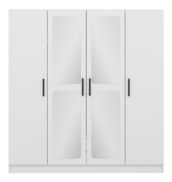 Šatní skříň Kalia 3814 (bílá)