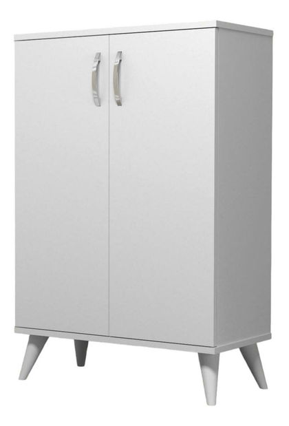 Botník (skříňka na boty) Dakiku (bílá)