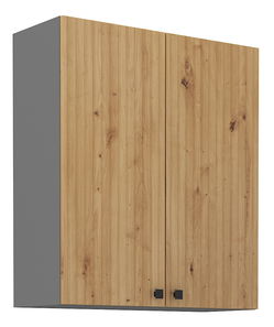 Horní kuchyňská skříňka Avantoe 80 G-90 2F (Dub artisan + Antracit)