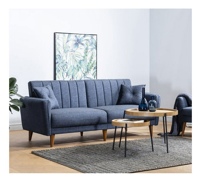 Třísedačka Adriene (Tmavá modrá)