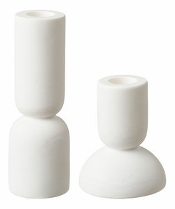 Svícen 2 ks Csaloria 5 (bílá)