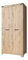 Šatní skříň Mirella (dub wotan)