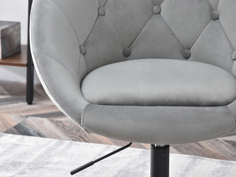 Křeslo Lush 4 (šedá + černá)