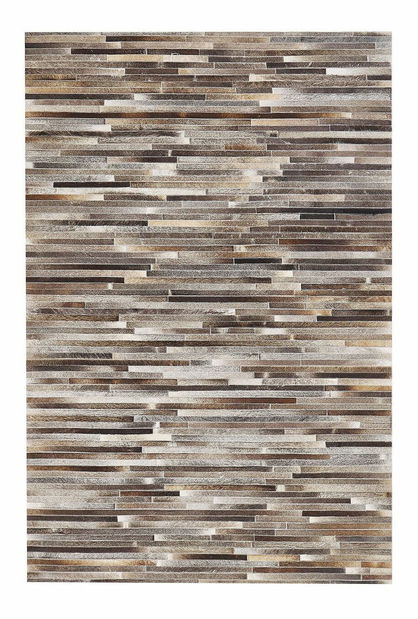 Koberec 140x200 cm TULCA (patchwork hnědá)