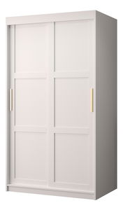 Šatní skříň Riven 1 100 (bílá matná)