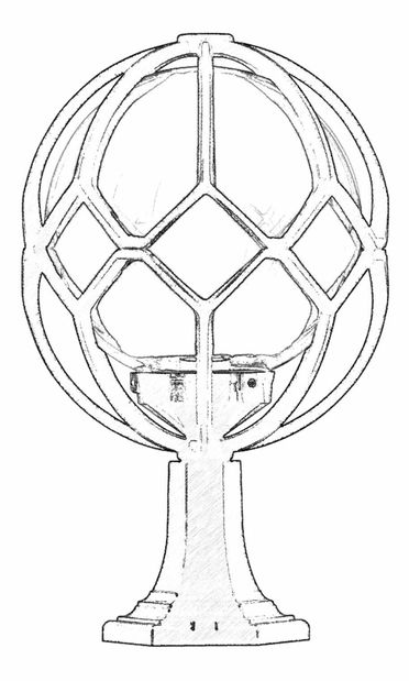 Venkovní nástěnné svítidlo Suraj (černá)