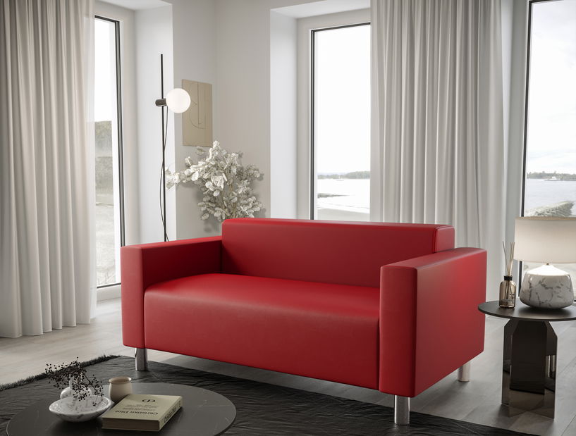 Pohovka dvousedačka Haven 2 (tmavě hnědá)