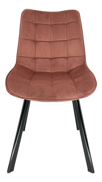 Jídelní židle Salma (tmavě růžová)