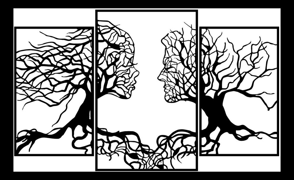 Nástěnná dekorace Arli