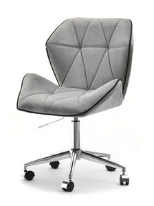 Křeslo Velma M (šedá + černá)