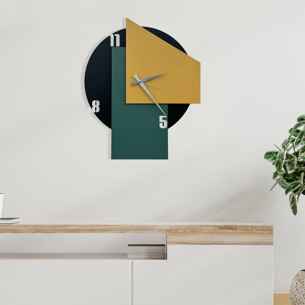 Kovové nástenné hodiny Asir Eciri