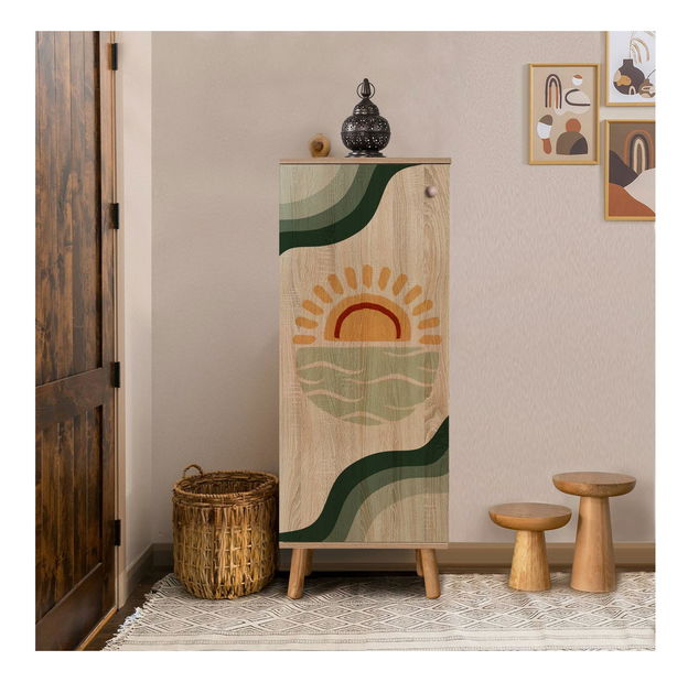 Botník (skříňka na boty) Beside 11 (dub sonoma)