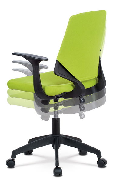 Kancelářská židle Keely-R204-GRN (zelená)